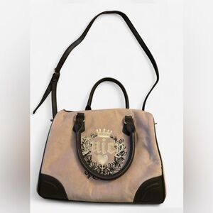 Juicy Couture✨💗🖤 Blush Pink and Brown Shoulder Bag